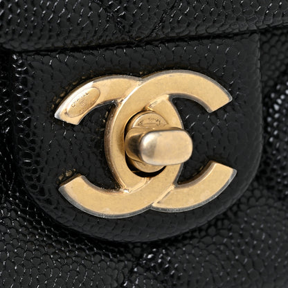 Chanel Shiny Caviar Pick Me Up Flap Belt Bag Black 13 of 15