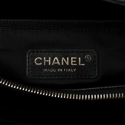 Chanel Caviar Quilted Grand Shopping Tote GST Black 6 of 10