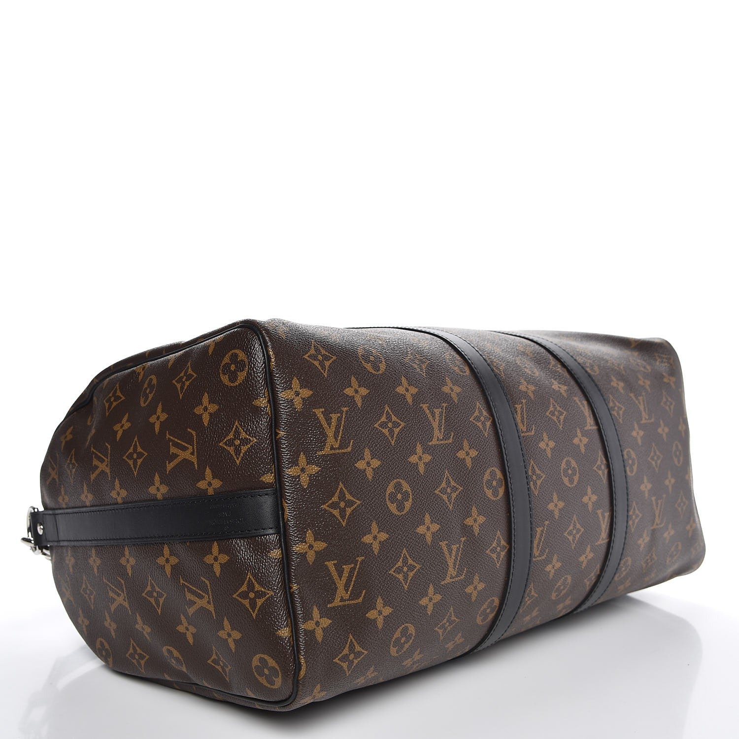 Louis Vuitton Monogram Macassar Keepall Bandouliere 45 4 of 8