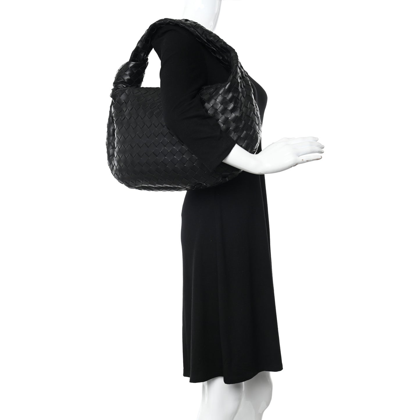 Nappa Intrecciato Small Jodie Black
