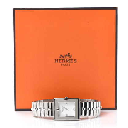 Hermes Stainless Steel 22mm Belt Quartz Watch 6 of 6