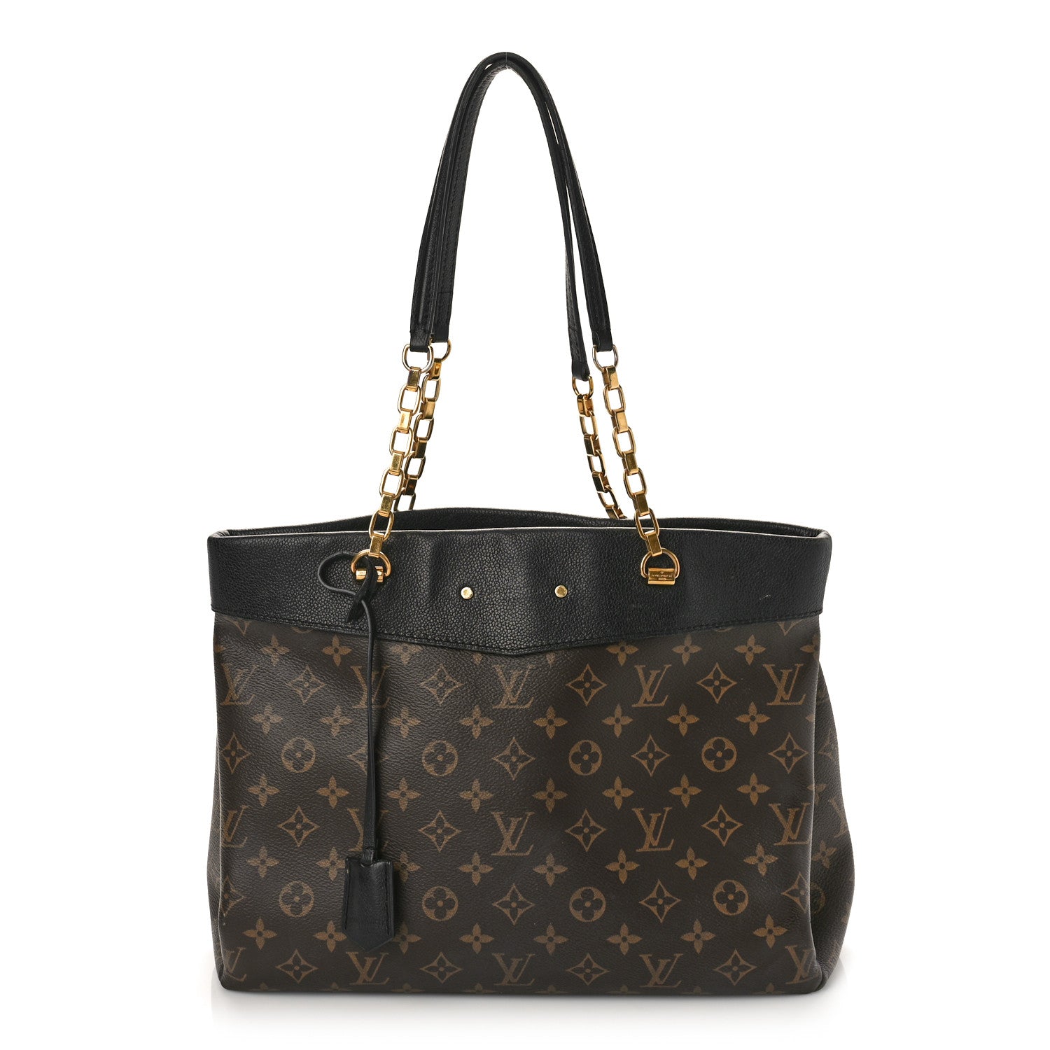 Louis Vuitton Monogram Pallas Shopper Black 1 of 14
