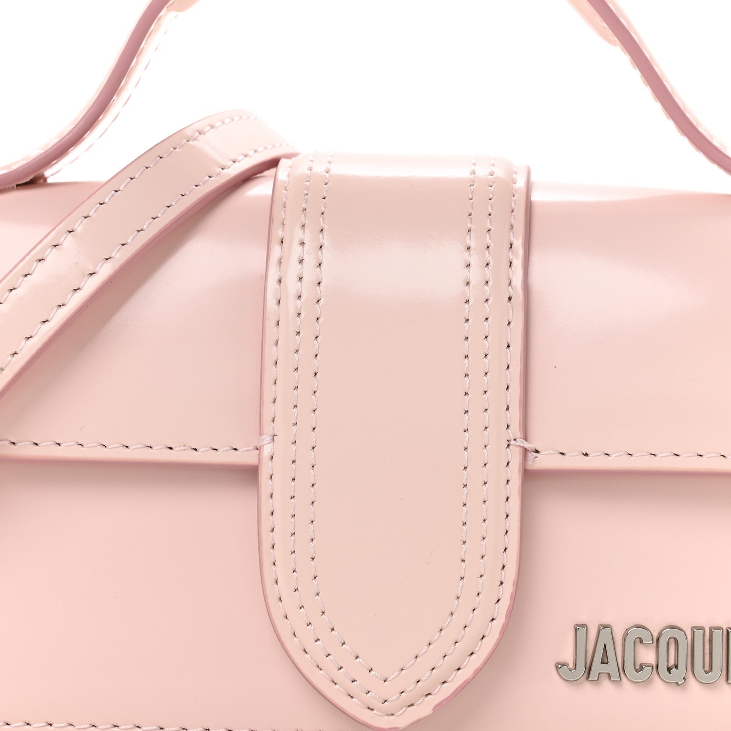 Jacquemus Glazed Calfskin Le Bambino Pale Pink 7 of 10