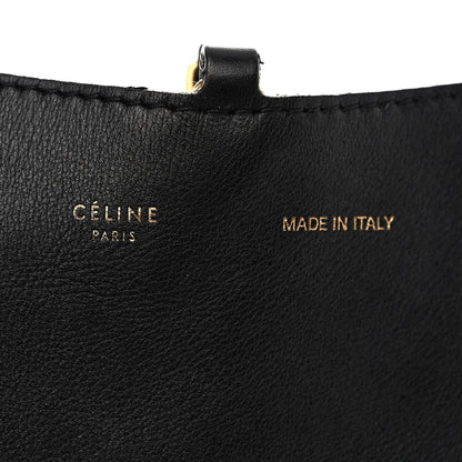 Celine Supple Calfskin Hobo Black 6 of 10