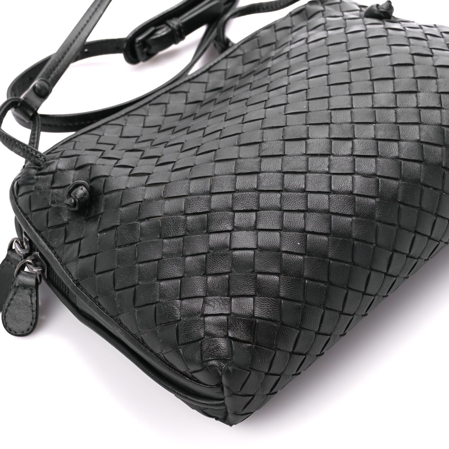 Bottega Veneta Nappa Intrecciato Nodini Bag Black 10 of 15