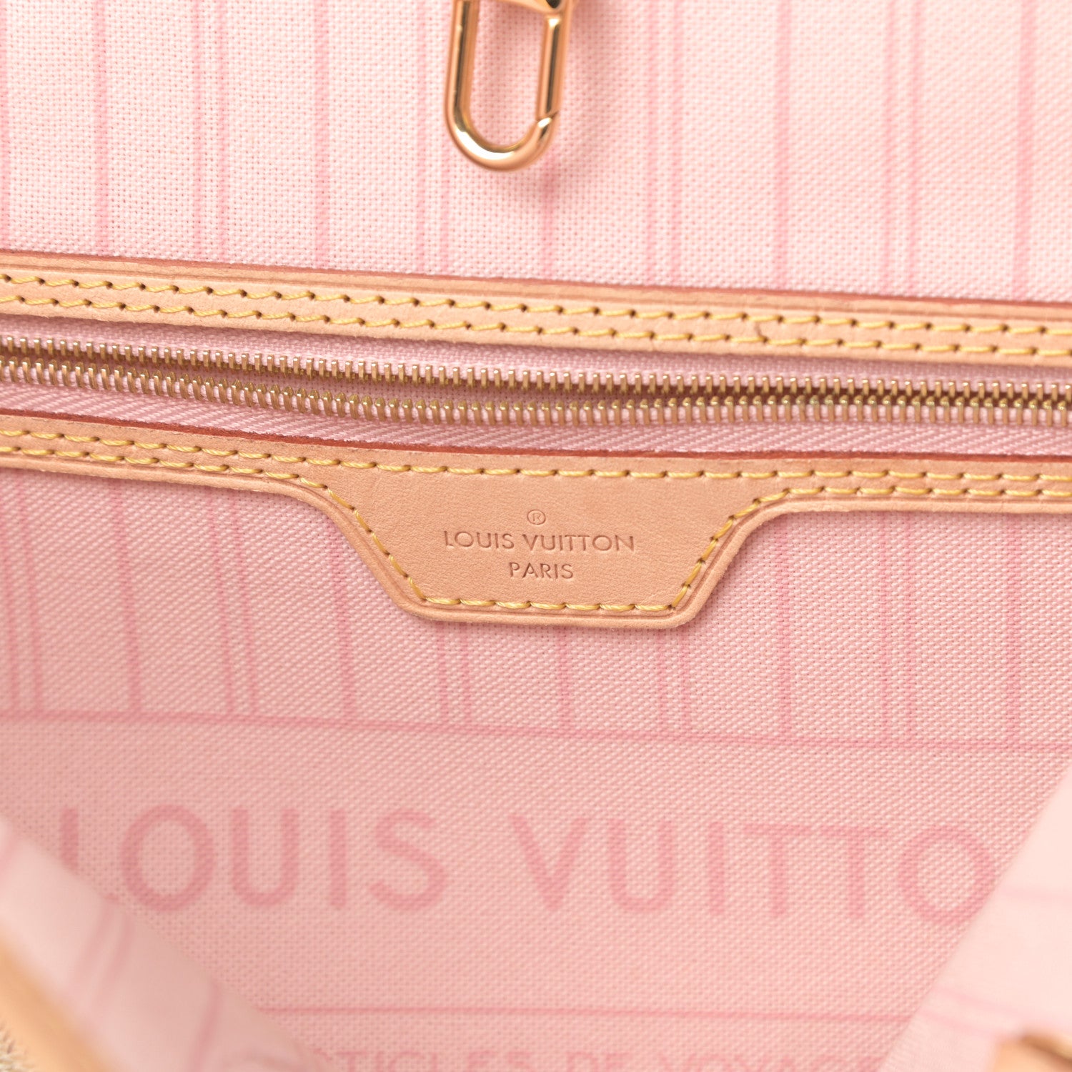 Louis Vuitton Damier Azur Neo Neverfull GM Rose Ballerine 6 of 13