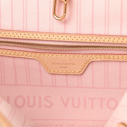 Louis Vuitton Damier Azur Neo Neverfull GM Rose Ballerine 6 of 13