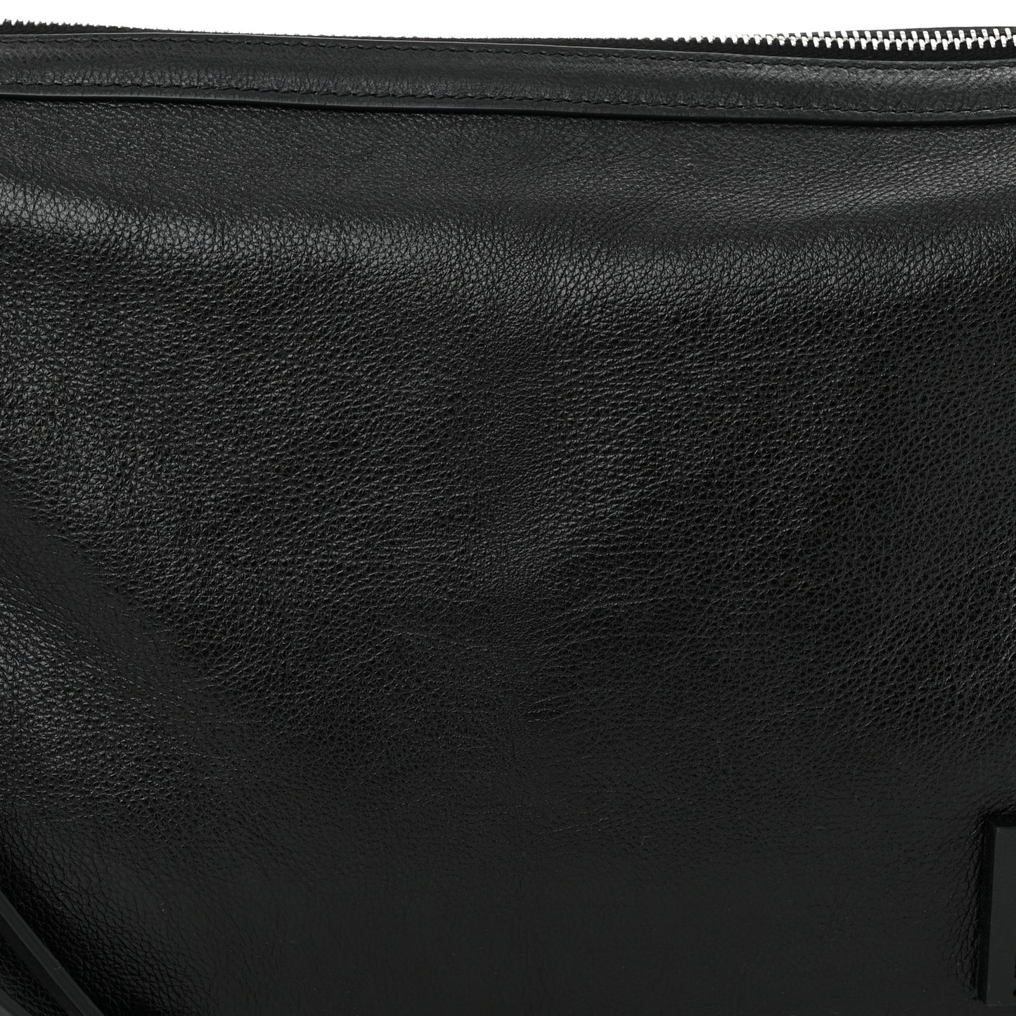 Vitello Medium Simply Fendi Shoulder Bag Black