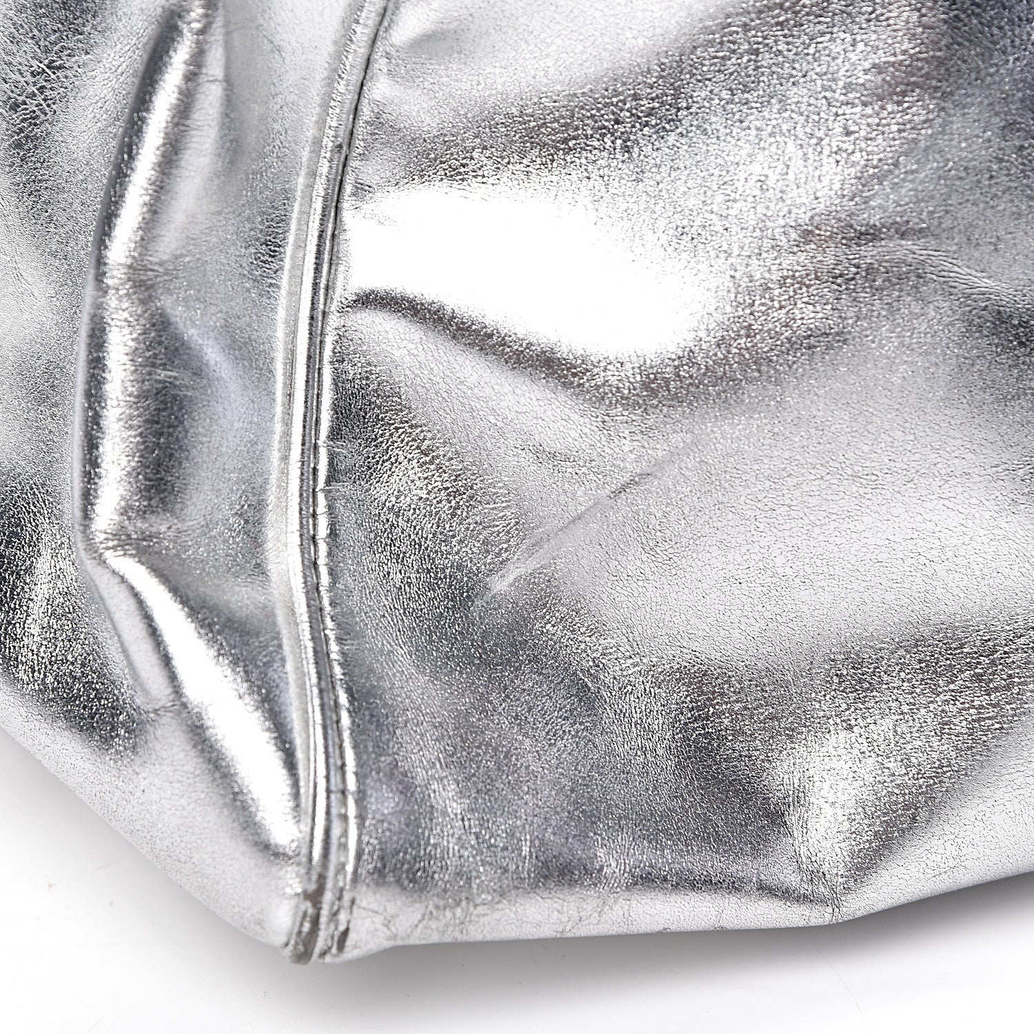 Balenciaga Metallic Calfskin Motocross Classic Hardware Bowling MM Silver Hardware 14 of 20