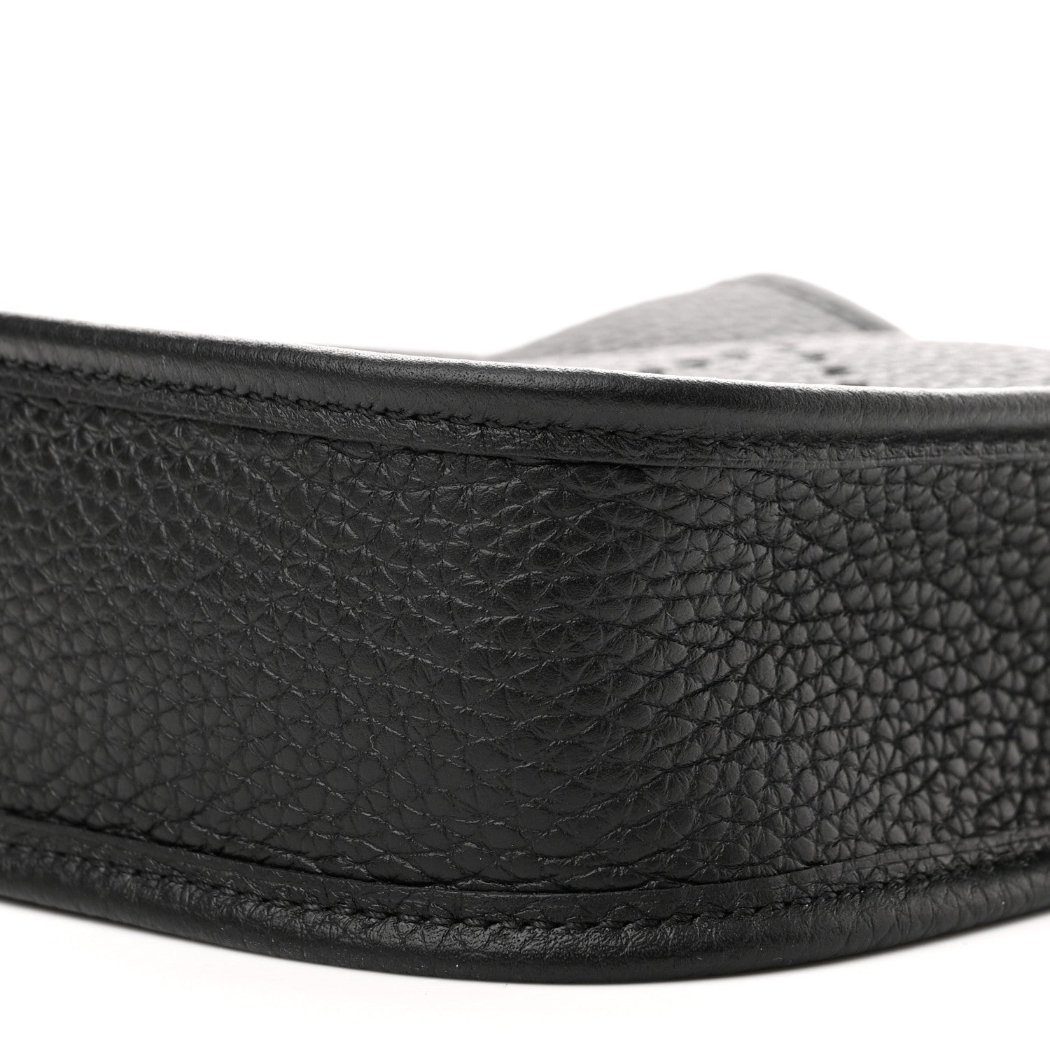 Hermes Taurillon Clemence Evelyne TPM Black 10 of 11