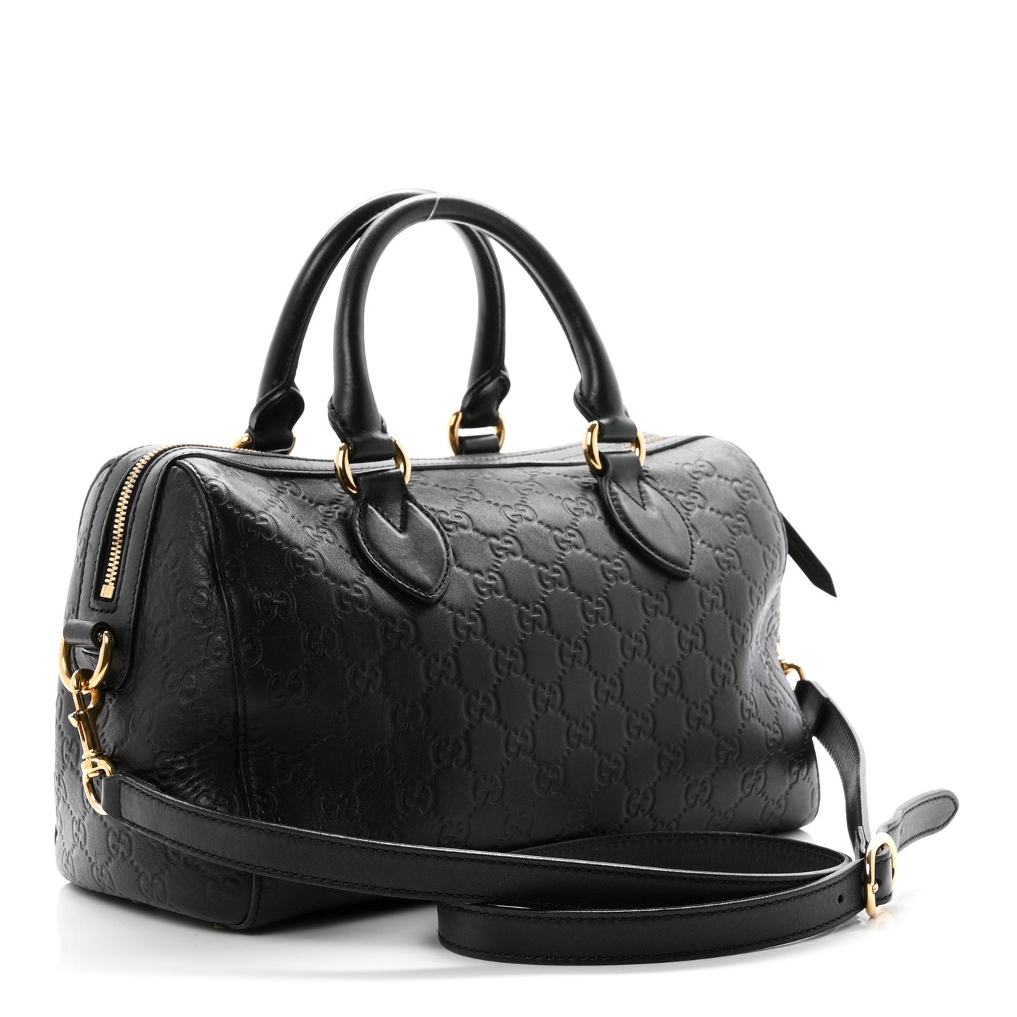 Guccissima Signature Boston Black