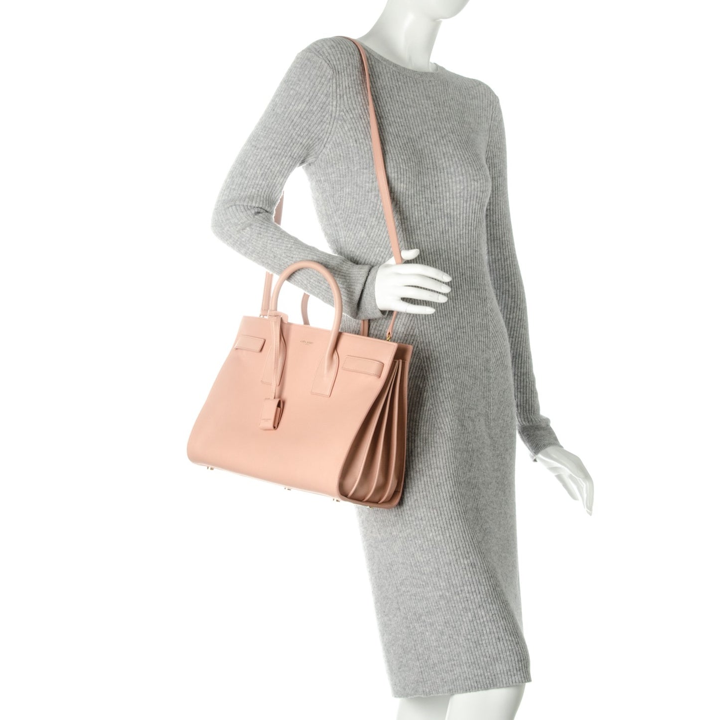 Calfskin Small Sac De Jour Light Blush