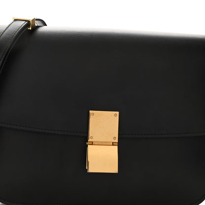 Celine Box Calfskin Medium Classic Box Flap Bag Black 8 of 14