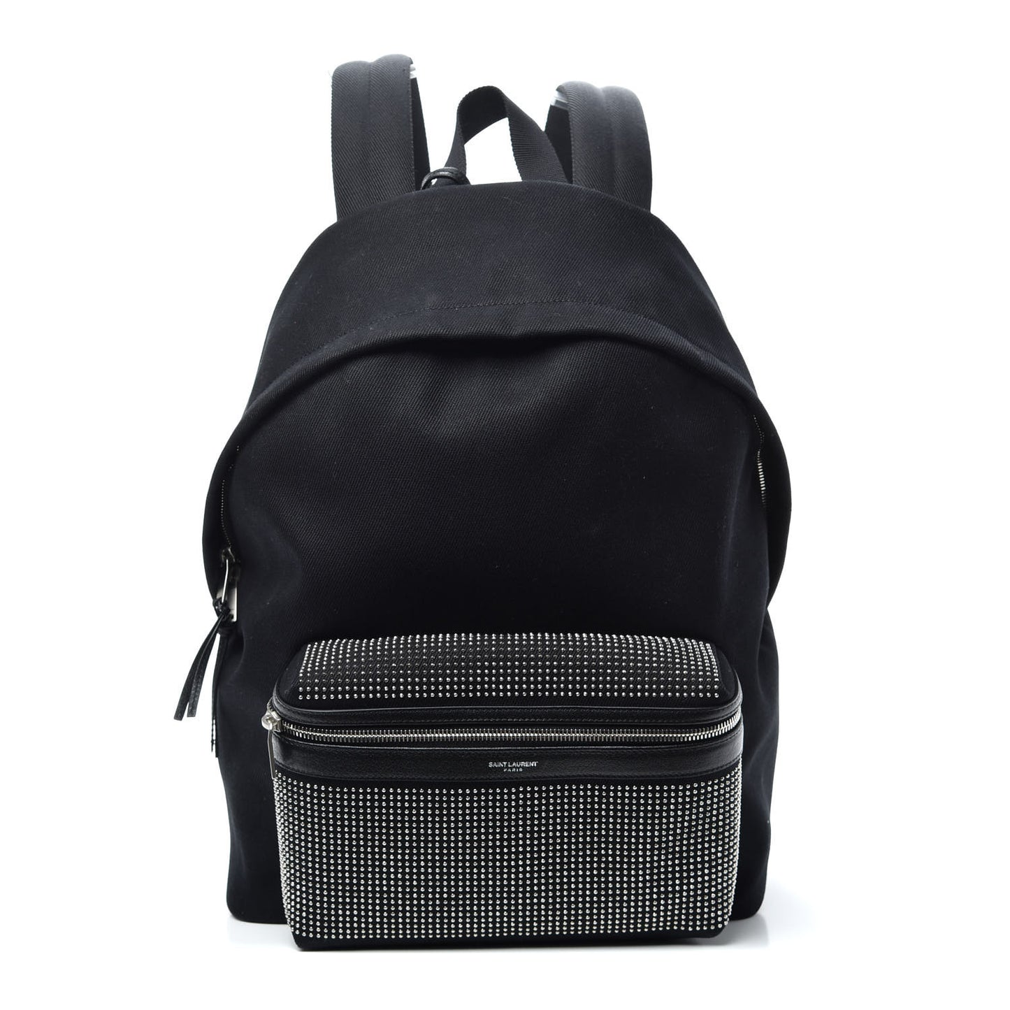 Canvas City Studded Backpack Black