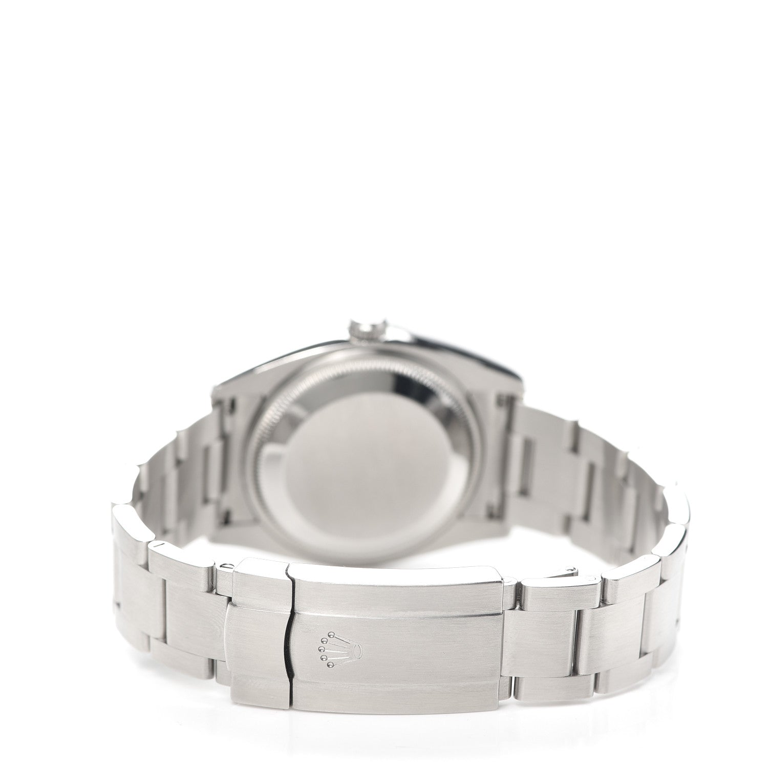 Rolex Stainless Steel 34mm Air-King Oyster Perpetual Watch Concentric Blue 114200 3 of 5