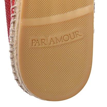 Gucci Canvas Sylvie Stripe Logo Womens Espadrilles 38 Mystic White Hibiscus Red Maritime 8 of 10