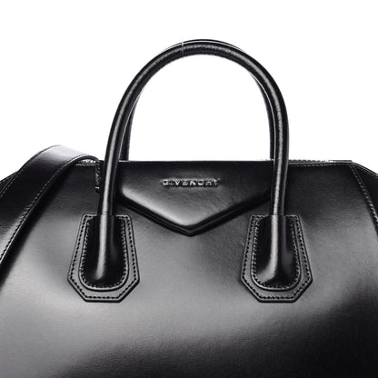 Givenchy Shiny Lord Calfskin Medium Antigona Black 10 of 10