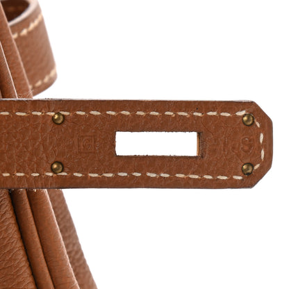 Hermes Togo Birkin 35 Gold 7 of 18