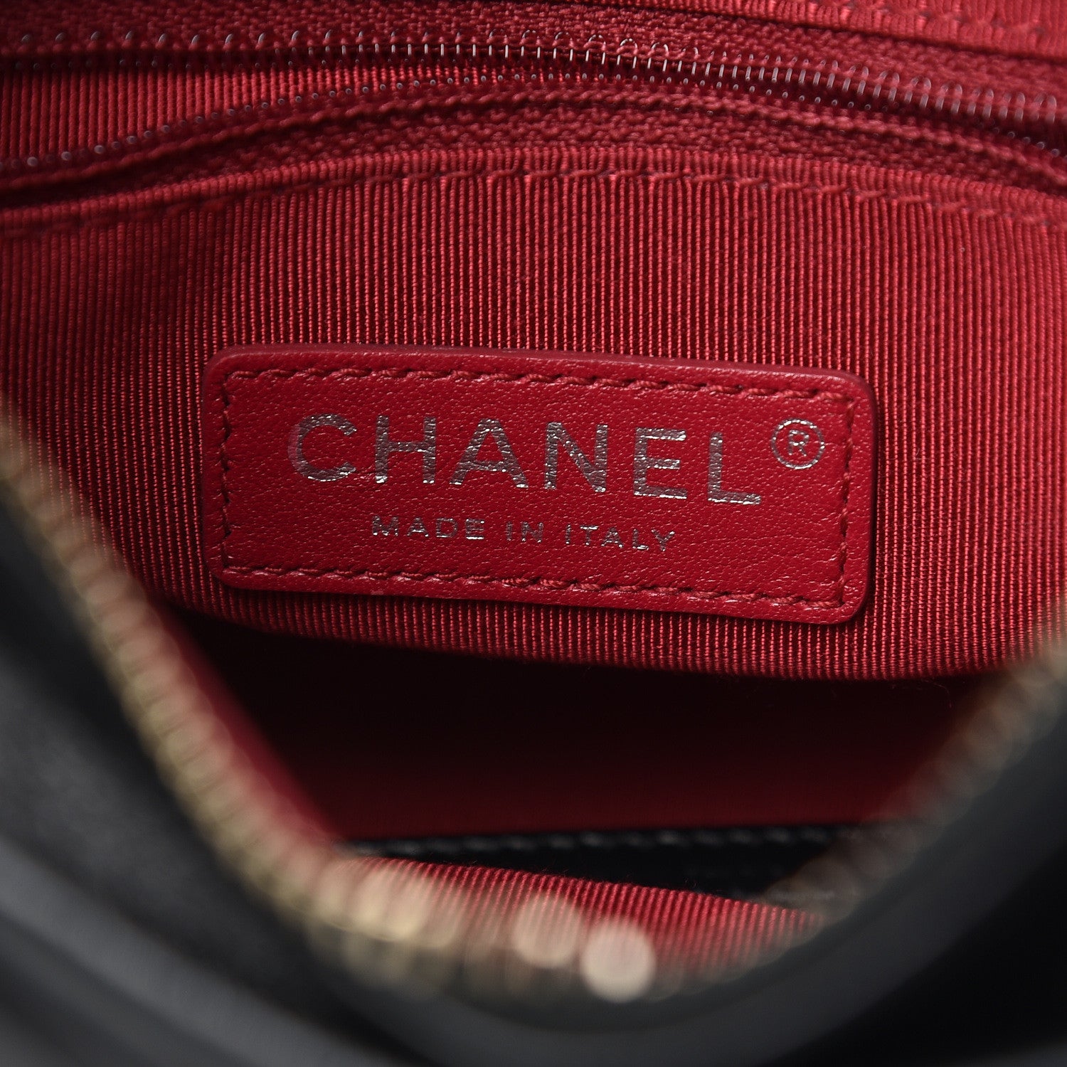Chanel Aged Calfskin Quilted Small Gabrielle Hobo Black 6 of 11