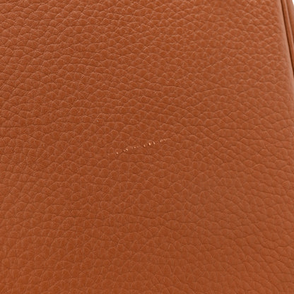 Hermes Taurillon Clemence Picotin Lock 22 MM Gold 10 of 10