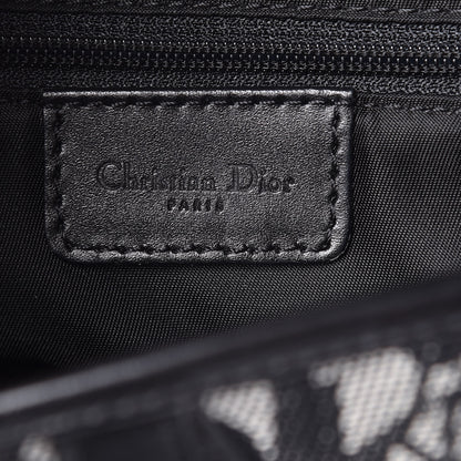 Christian Dior Monogram Saddle Bag Black 8 of 20