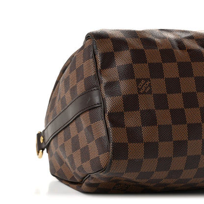 Louis Vuitton Damier Ebene Speedy Bandouliere 25 8 of 10