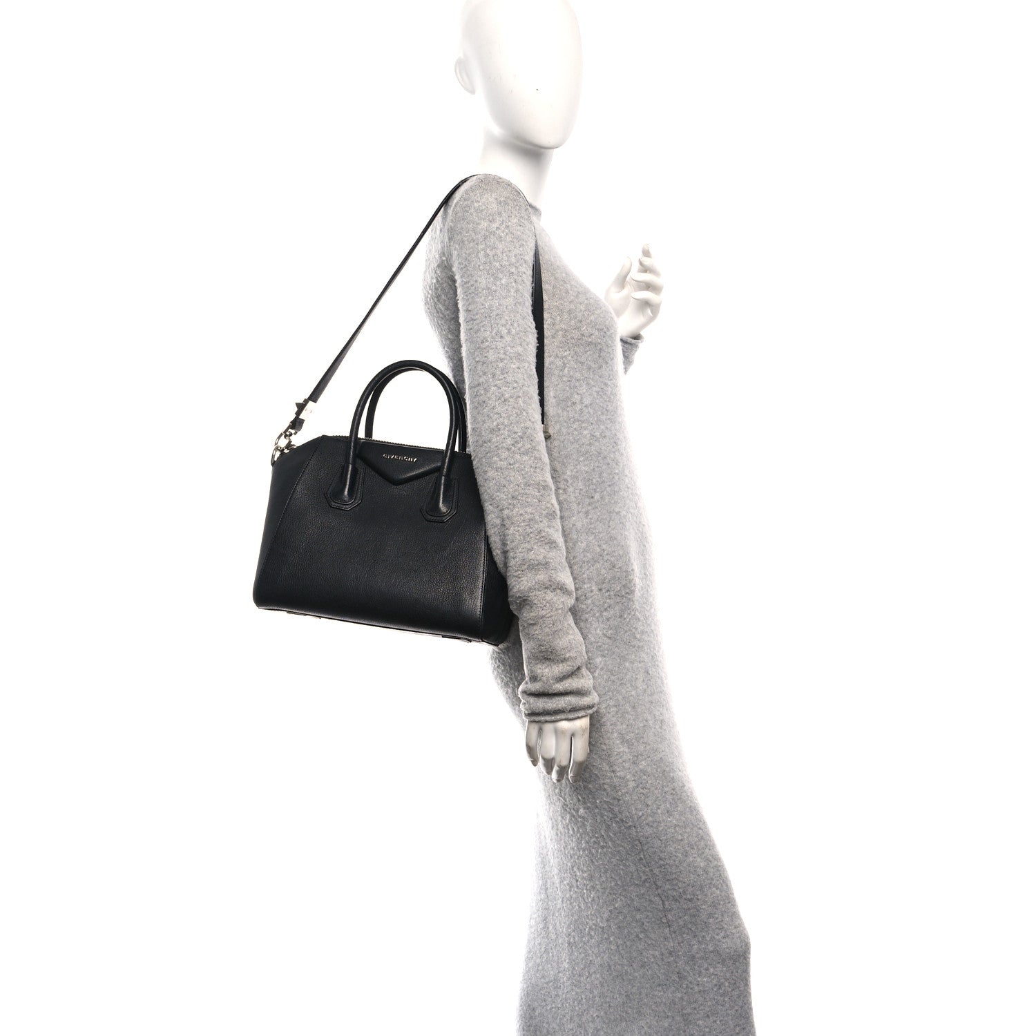 Givenchy Sugar Goatskin Small Antigona Black 2 of 10