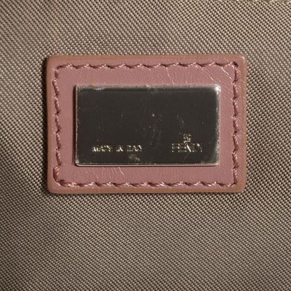Fendi Zucca Cuoio Lucido Small Chef Shoulder Bag Tobacco Bois de Rose 9 of 9