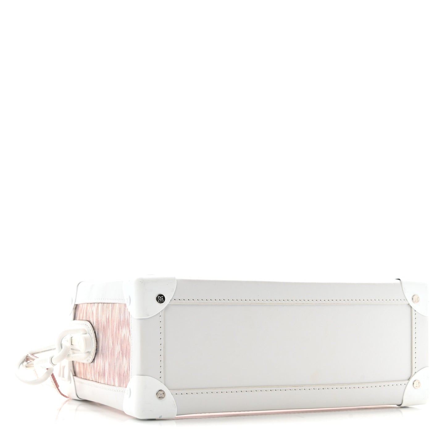Calfskin PVC Epi Plage Soft Trunk Optic White