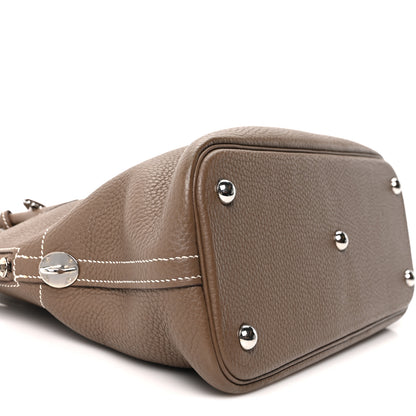 Hermes Taurillon Clemence Bolide 31 Etoupe 9 of 10