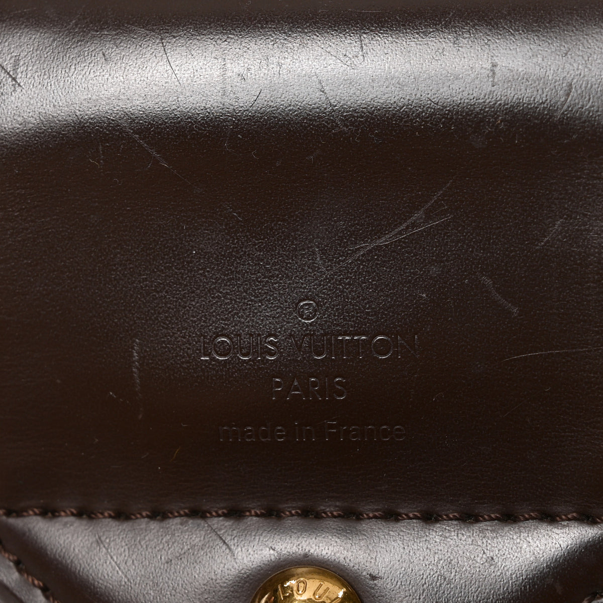 Louis Vuitton Damier Ebene Sistina MM 6 of 10