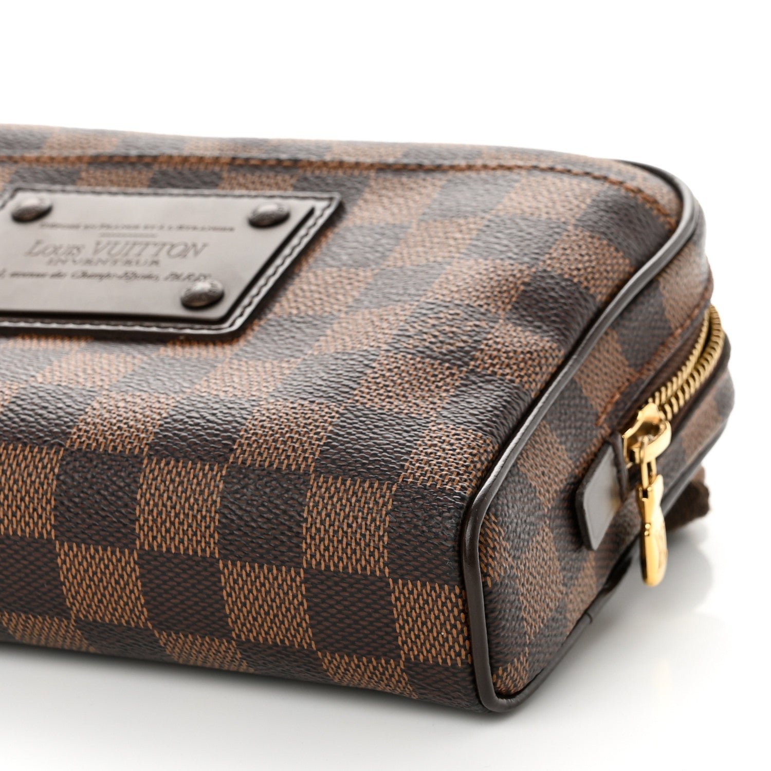 Louis Vuitton Damier Ebene Brooklyn Bum Bag 1248216 – FASHIONPHILE