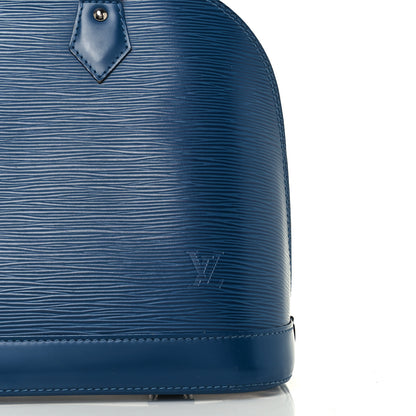 Louis Vuitton Epi Alma PM Cyan 7 of 16