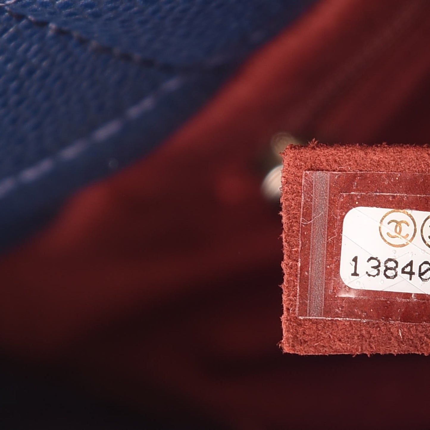 Caviar Timeless CC Soft Tote Navy Blue