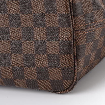 Louis Vuitton Damier Ebene Neo Neverfull MM Rose Ballerine 15 of 16