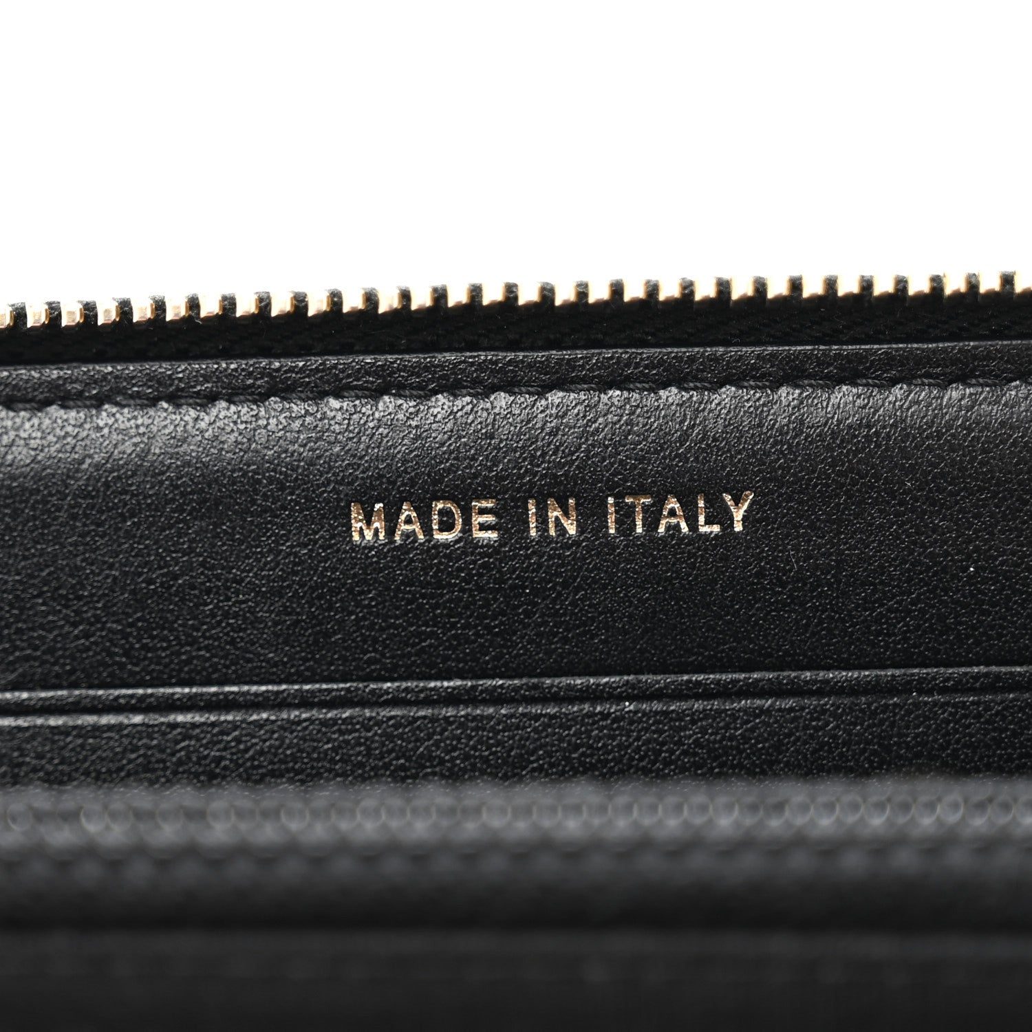 Chanel Caviar Quilted Medium Filigree Zip Around Wallet Black 7 of 11