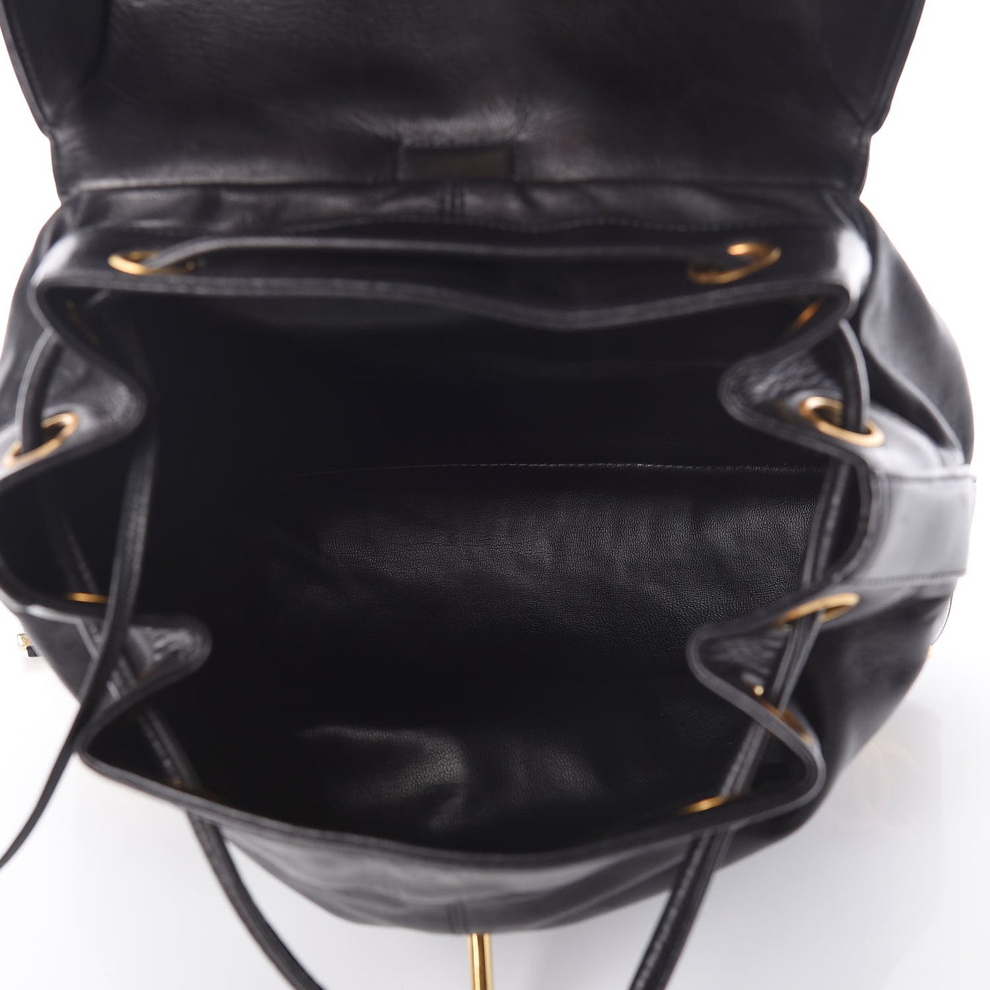Lambskin CC Backpack Black