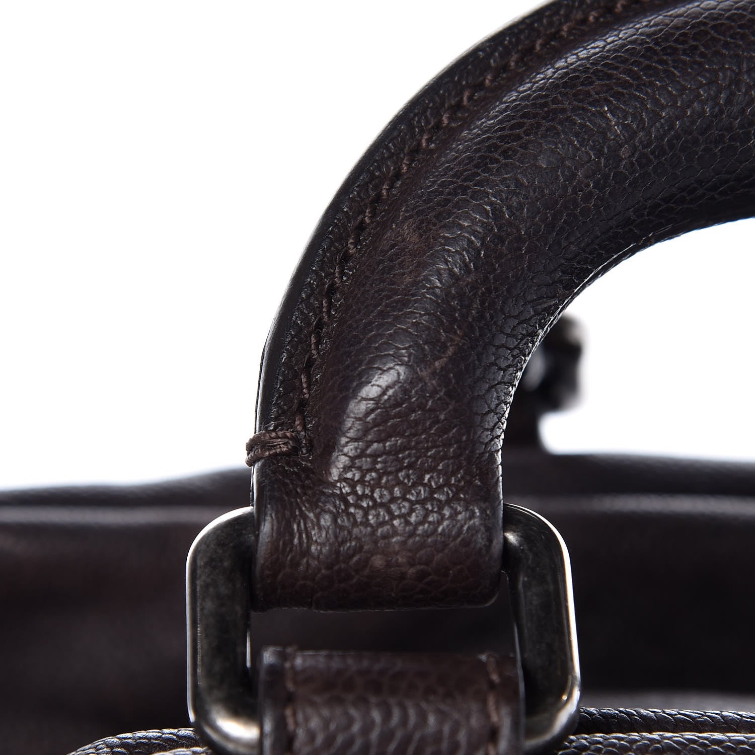 Chanel Caviar Large Outdoor Ligne Doctor Bag Brown 22 of 28