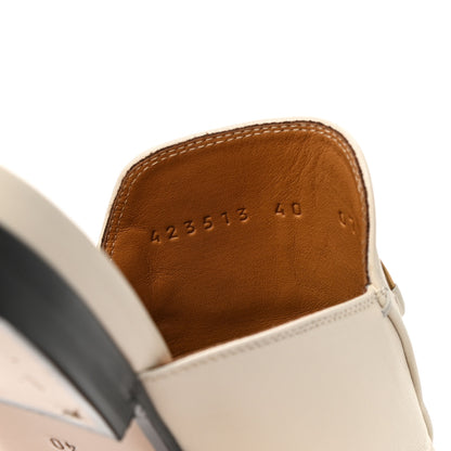 Gucci Malaga Kid Womens Princetown Slippers 40 Mystic White 8 of 10