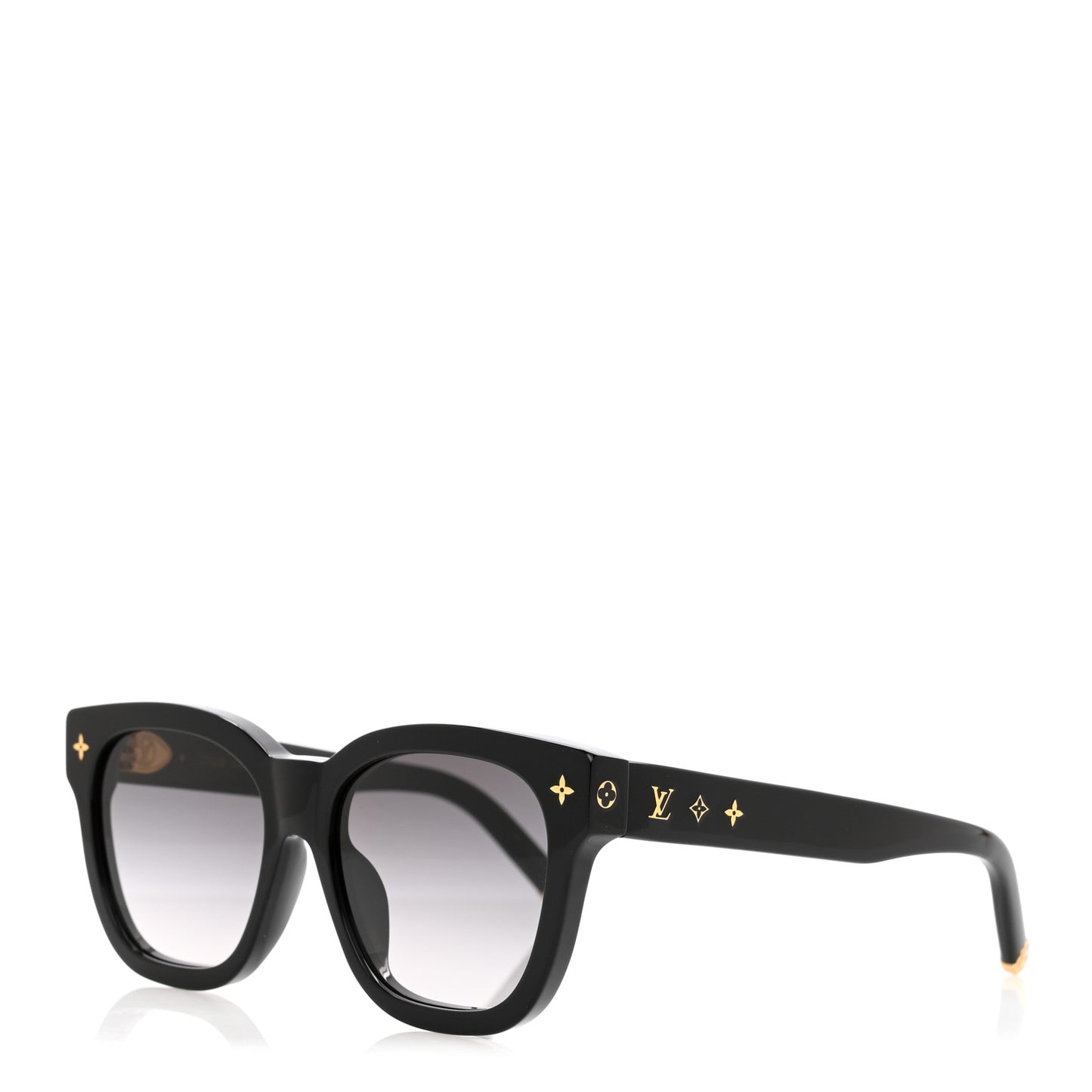 Acetate My Monogram Square Sunglasses Z1523E Black