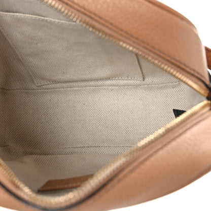 Gucci Pebbled Calfskin Small Soho Disco Bag Camelia 5 of 9