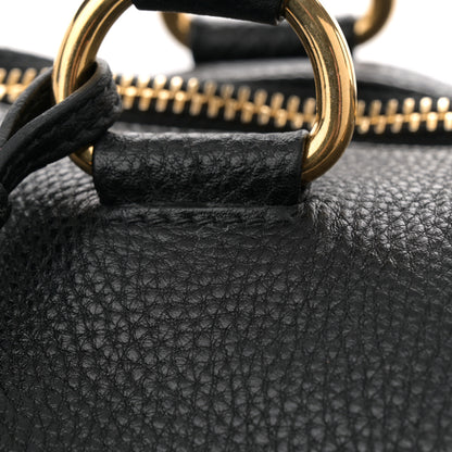 Prada Vitello Daino Bauletto Tote Black 11 of 11
