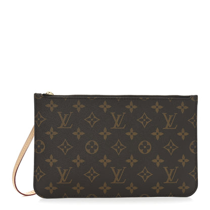 Louis Vuitton Monogram Neverfull MM GM Pochette 1 of 6