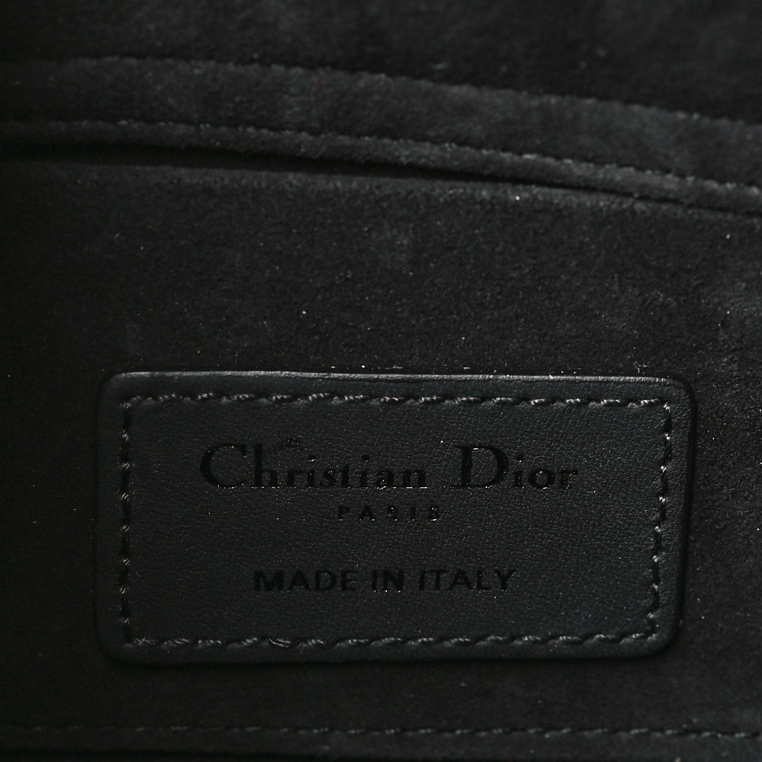Christian Dior Ultra Matte Calfskin Cannage Small Lady D-Joy Black 6 of 9