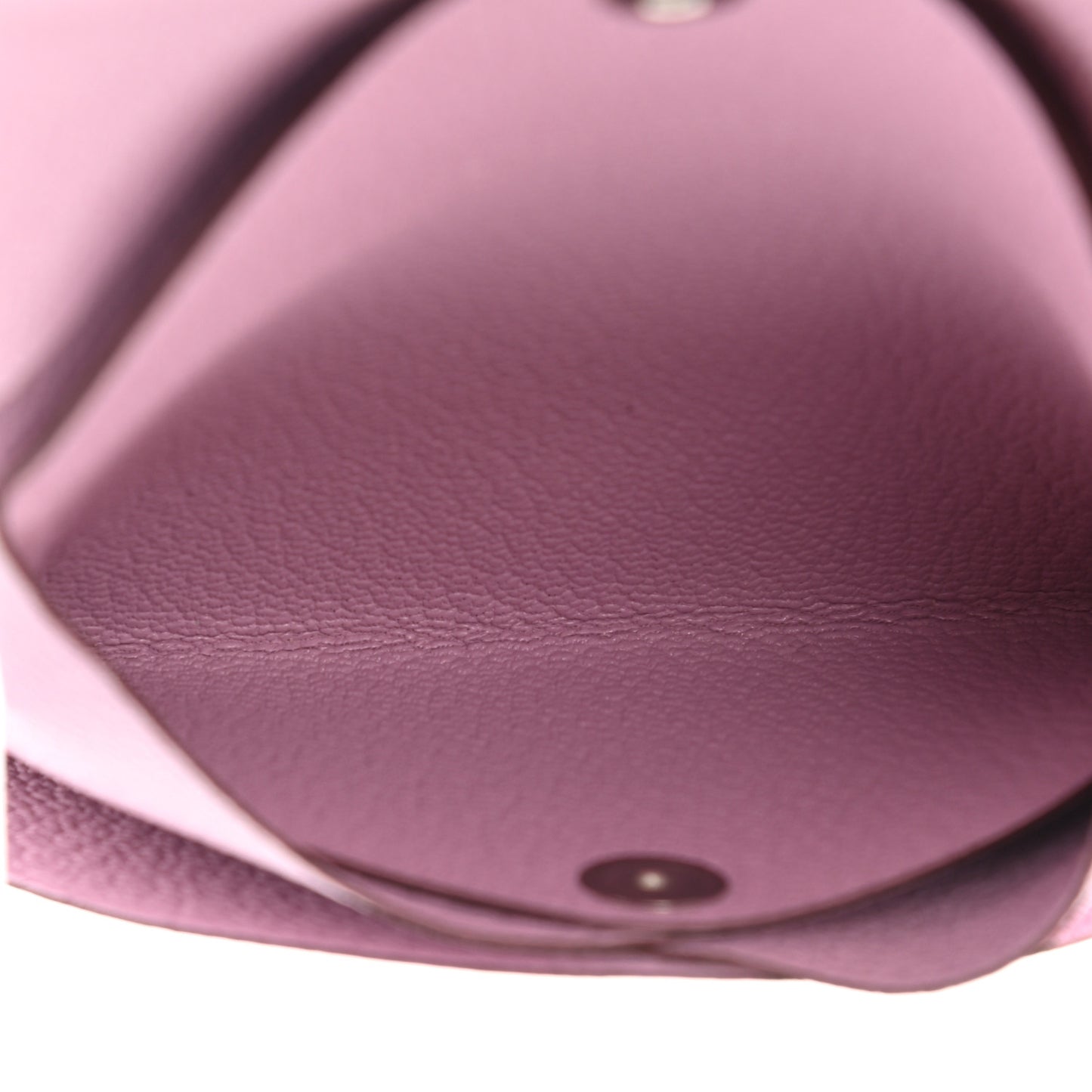 Chevre Mysore Calvi Duo Card Case Mauve Sylvestre