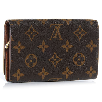 Louis Vuitton Monogram Porte-Monnaie Tresor Wallet 3 of 8