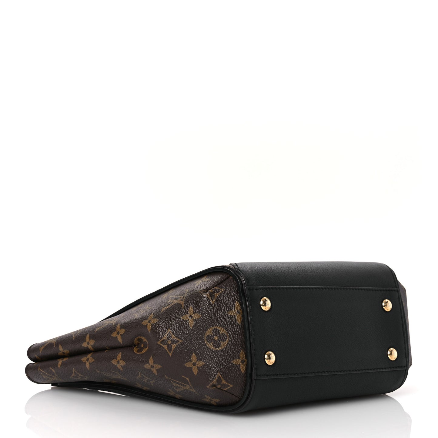 Calfskin Monogram Kimono Tote PM Black