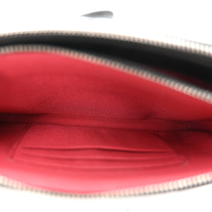 Chanel Aged Calfskin Quilted Small Gabrielle Clutch With Chain Black 6 of 13