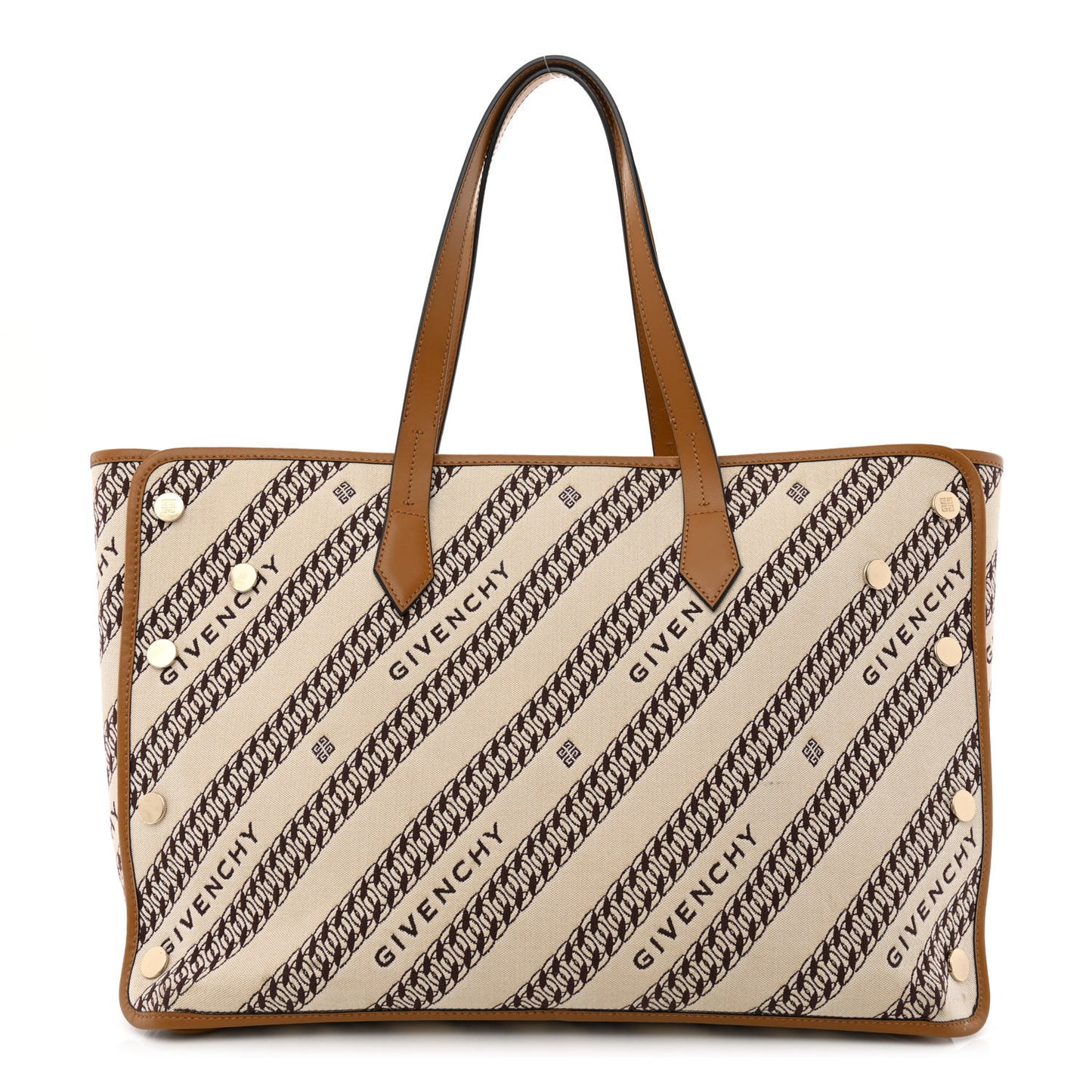 Canvas Bond Shopper Tote Beige