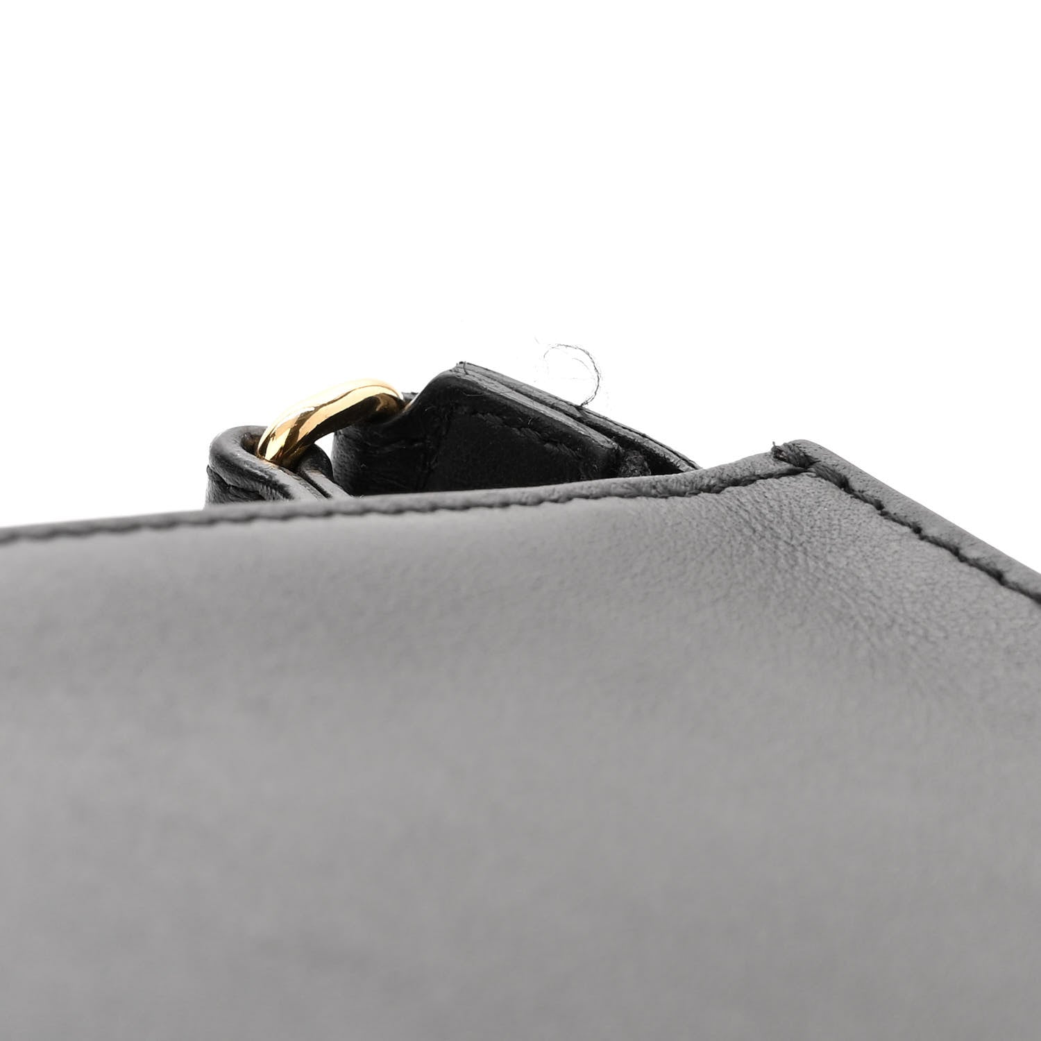 Fendi Vitello Baltico Mini Pouch Crossbody Pouch Black 12 of 13